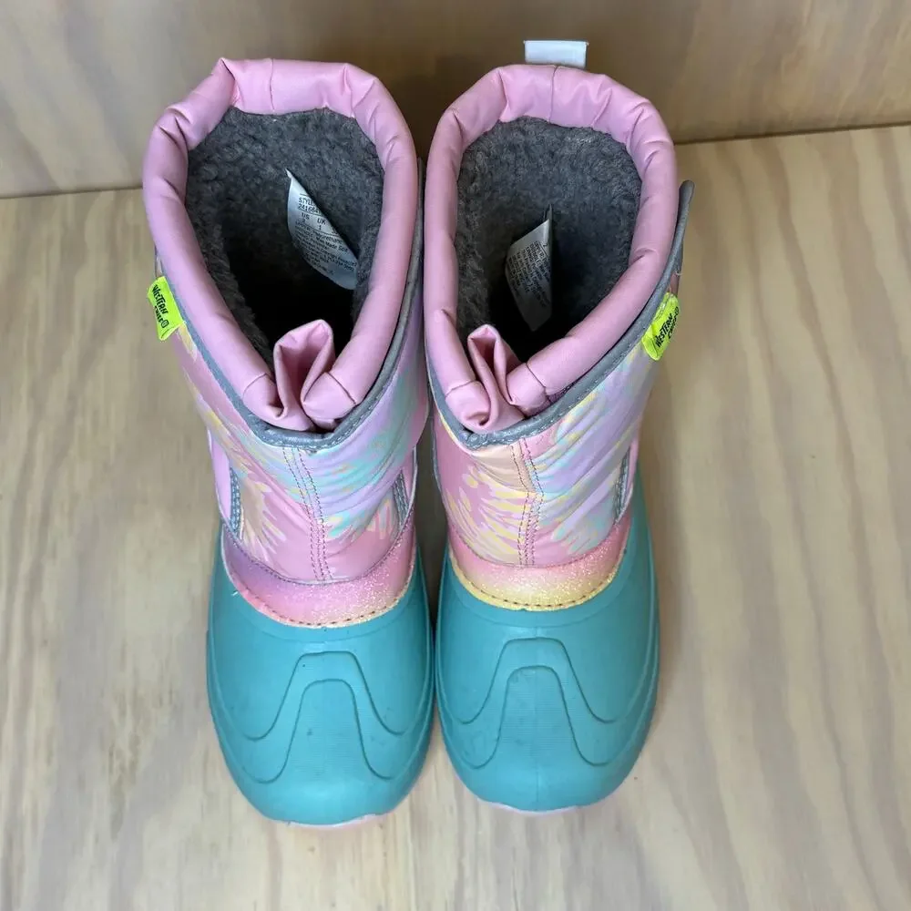 Western Chief Snow Boots Pink Girls size 2